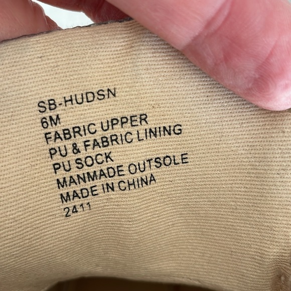 Betsey Johnson HUDSN RHINESTONES Combat Boots - Picture 7 of 12